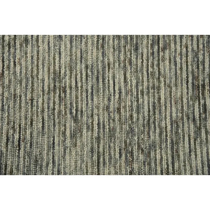 Byre Stripe Gray Area Rugs For Living Room - LOOMLAN - LOOMLAN - Area Rugs