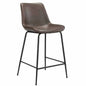 Byron Counter Chair Brown - LOOMLAN - Zuo Modern - Counter Stools