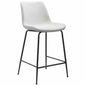 Byron Counter Chair White - LOOMLAN - Zuo Modern - Counter Stools