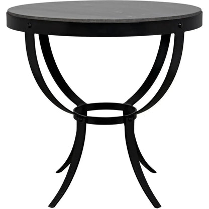 Byron Marble Top Round Side Table