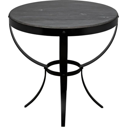 Byron Marble Top Round Side Table