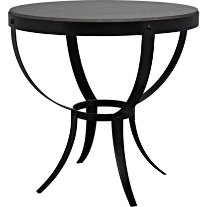 Byron Marble Top Round Side Table