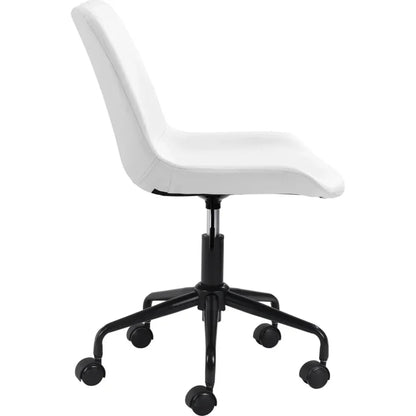 Byron Office Chair White-Office Chairs-Zuo Modern-LOOMLAN