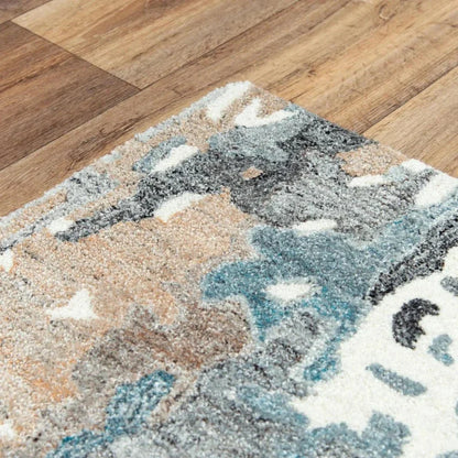 Cabi Abstract Sand Area Rugs For Living Room - LOOMLAN - LOOMLAN - Area Rugs