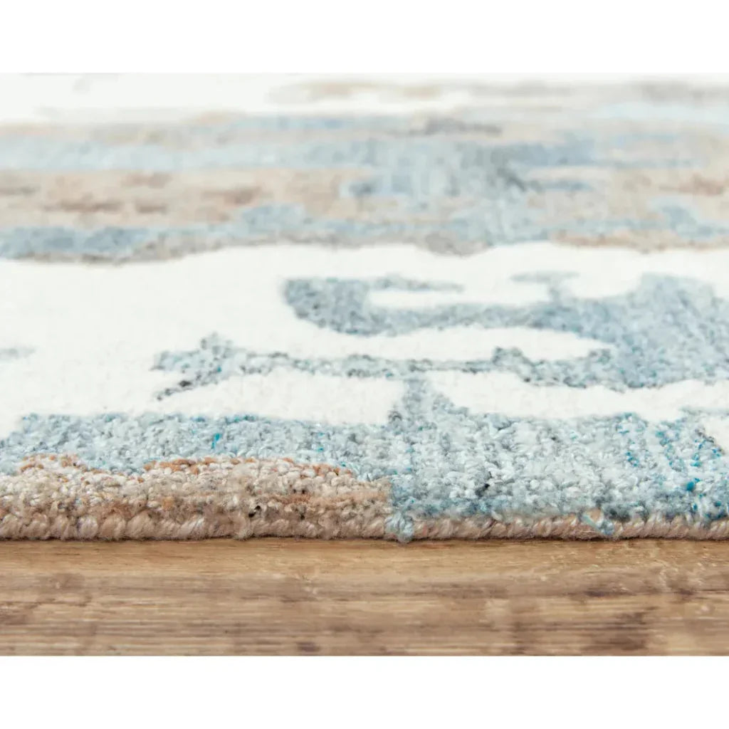 Cabi Abstract Sand Area Rugs For Living Room - LOOMLAN - LOOMLAN - Area Rugs
