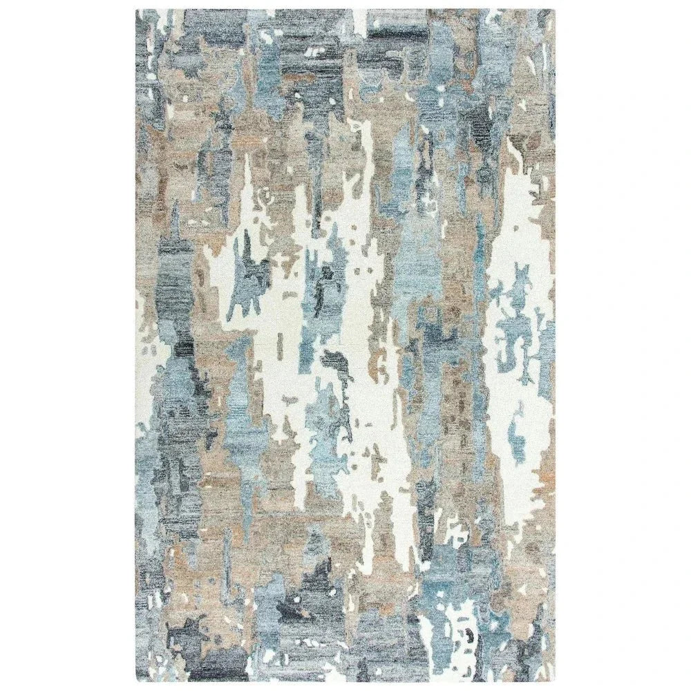 Cabi Abstract Sand Area Rugs For Living Room - LOOMLAN - LOOMLAN - Area Rugs