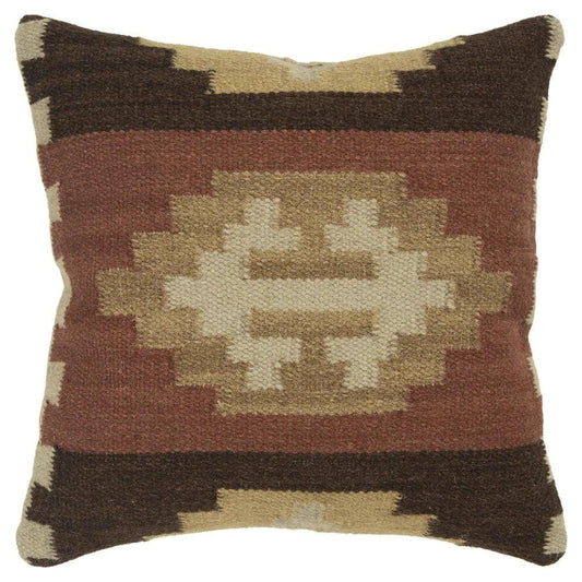 Cabin Western Brown Throw Pillow Down Insert - LOOMLAN - LOOMLAN - Throw Pillows