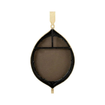 Cabochon Pendant Style Black Wall Mirror - LOOMLAN - Chelsea House - Wall Mirrors