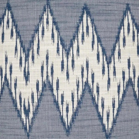 Caccini Indigo Chevron Blue Large Throw Pillow Insert - LOOMLAN - D.V. Kap - Throw Pillows
