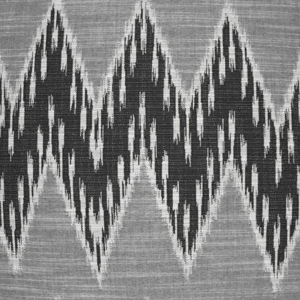 Caccini Tuxedo Chevron Black Large Throw Pillow Insert - LOOMLAN - D.V. Kap - Throw Pillows