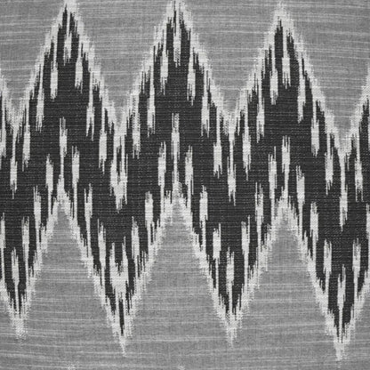 Caccini Tuxedo Chevron Black Large Throw Pillow Insert - LOOMLAN - D.V. Kap - Throw Pillows