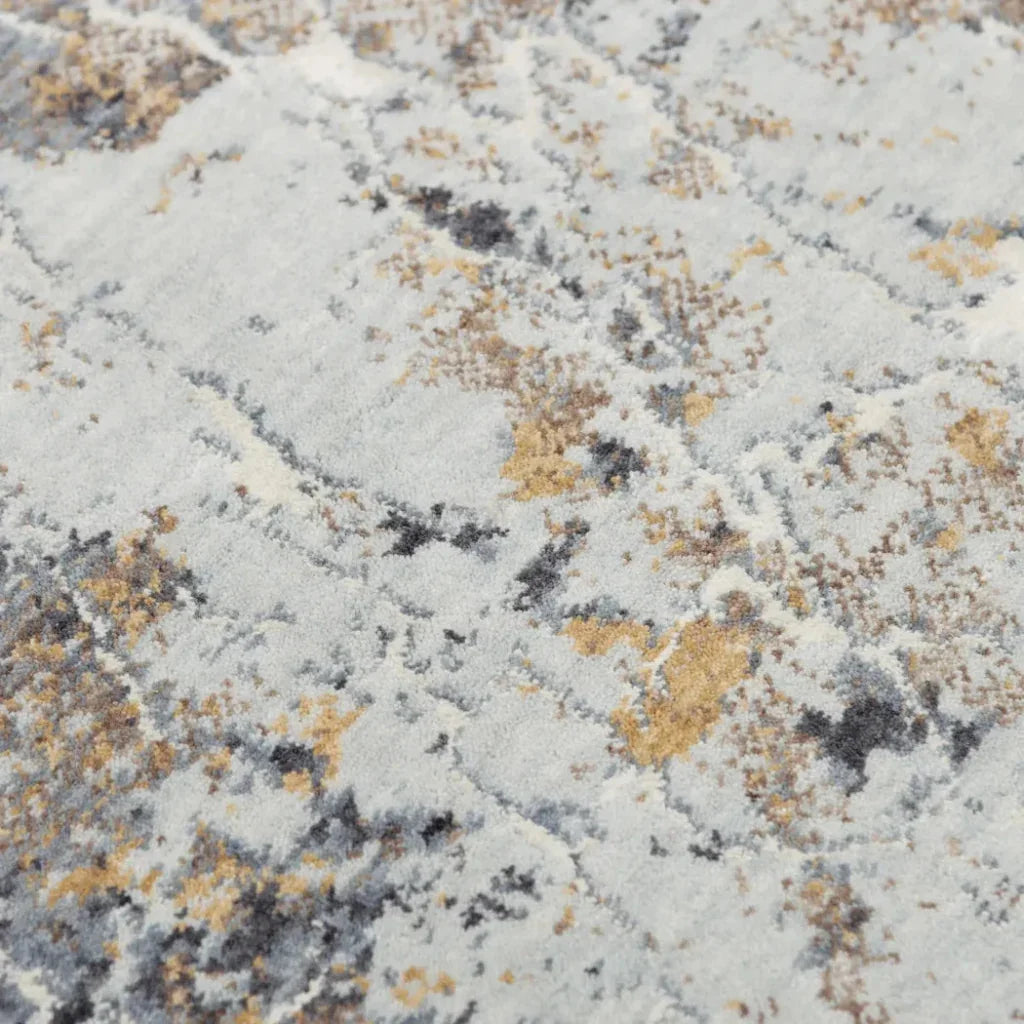 Cade Abstract Blue Large Area Rugs For Living Room - LOOMLAN - LOOMLAN - Area Rugs