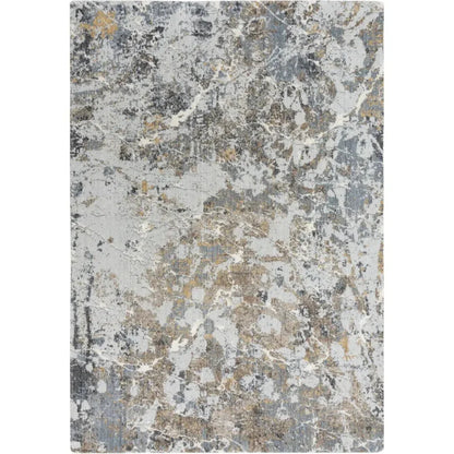 Cade Abstract Blue Large Area Rugs For Living Room - LOOMLAN - LOOMLAN - Area Rugs