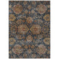 Cadenza Blue Washable Indoor-Outdoor Rug-Outdoor Rugs-LOOMLAN Rugs-2'6" x 3'10"-LOOMLAN