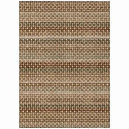 Cadira Orange Washable Indoor - Outdoor Rug - LOOMLAN - LOOMLAN Rugs - Outdoor Rugs