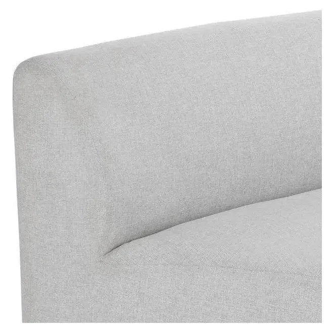 Cadiz Modular Sofa Gracebay Light Grey Teak Wood-Modular Sofas-SUNPAN-LOOMLAN