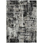Caelan Black Washable Indoor-Outdoor Rug-Outdoor Rugs-LOOMLAN Rugs-2'6" x 3'10"-LOOMLAN
