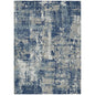Caelan Blue Washable Indoor-Outdoor Rug-Outdoor Rugs-LOOMLAN Rugs-2'6" x 3'10"-LOOMLAN