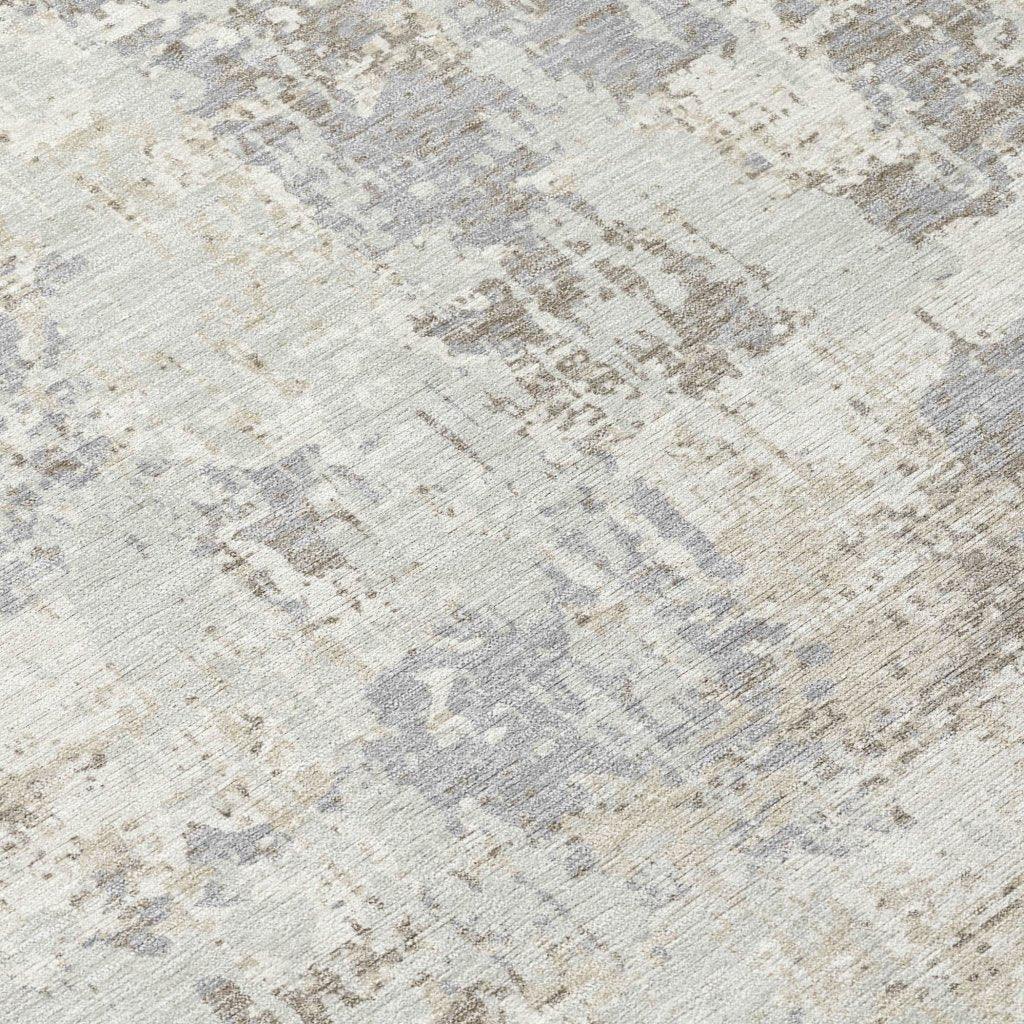 Caelan Ivory Washable Indoor-Outdoor Rug-Outdoor Rugs-LOOMLAN Rugs-LOOMLAN