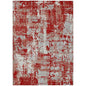 Caelan Red Washable Indoor-Outdoor Rug-Outdoor Rugs-LOOMLAN Rugs-2'6" x 3'10"-LOOMLAN