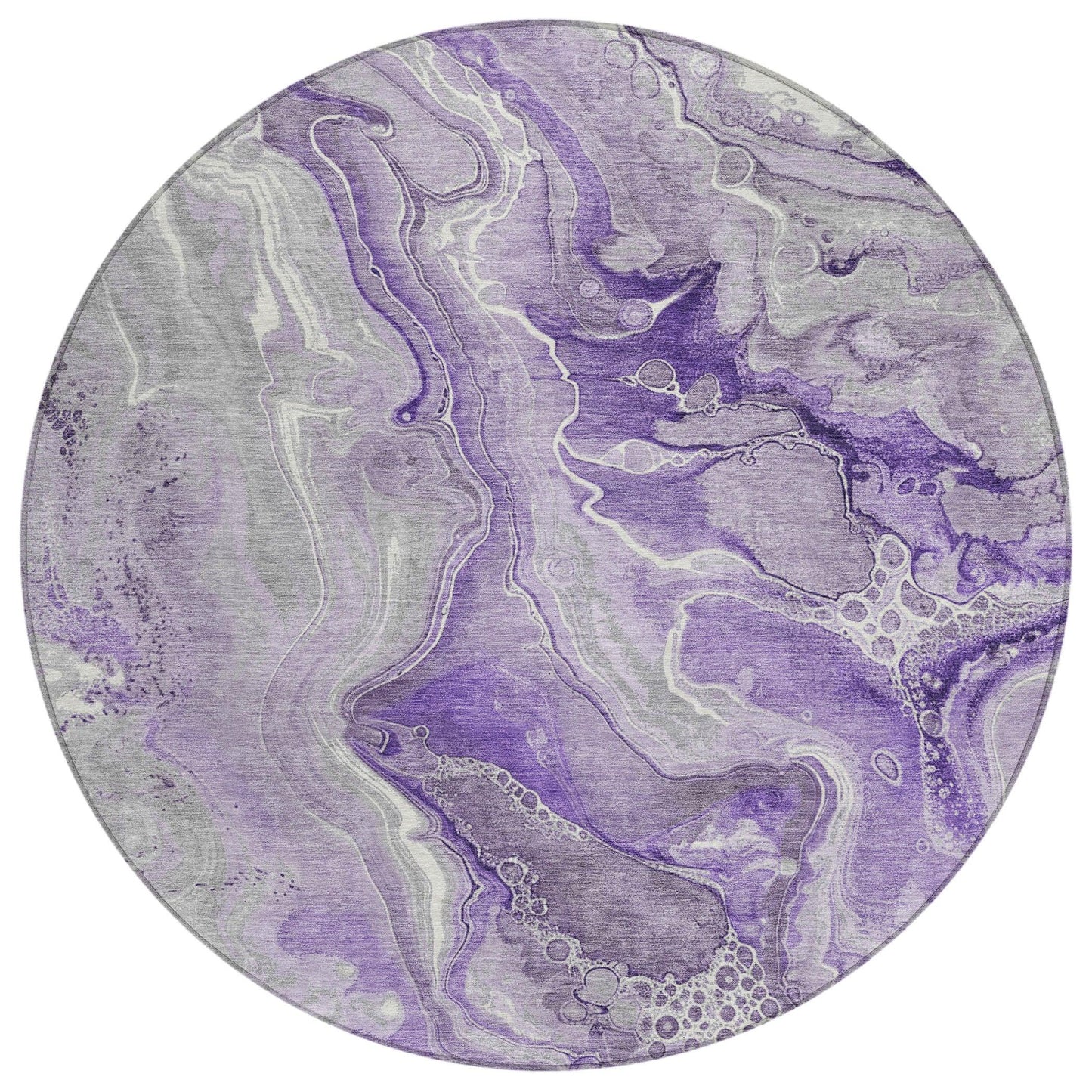 Caelara Purple Washable Indoor - Outdoor Rug - LOOMLAN - LOOMLAN Rugs - Outdoor Rugs