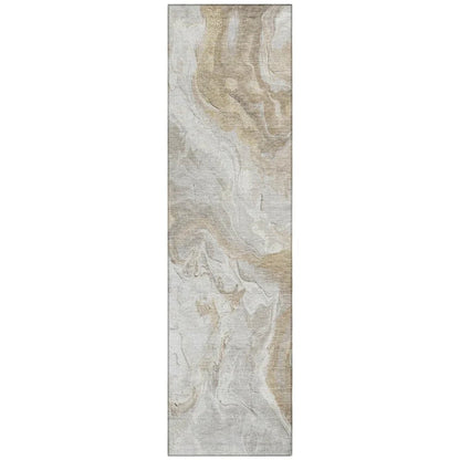 Caelaris Ivory Washable Indoor - Outdoor Rug - LOOMLAN - LOOMLAN Rugs - Outdoor Rugs