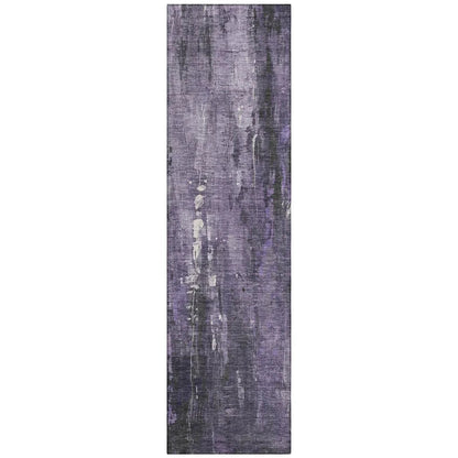 Caelion Purple Washable Indoor - Outdoor Rug - LOOMLAN - LOOMLAN Rugs - Outdoor Rugs