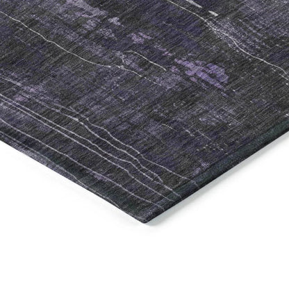 Caelion Purple Washable Indoor - Outdoor Rug - LOOMLAN - LOOMLAN Rugs - Outdoor Rugs