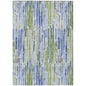 Caelira Blue Washable Indoor - Outdoor Rug - LOOMLAN - LOOMLAN Rugs - Outdoor Rugs