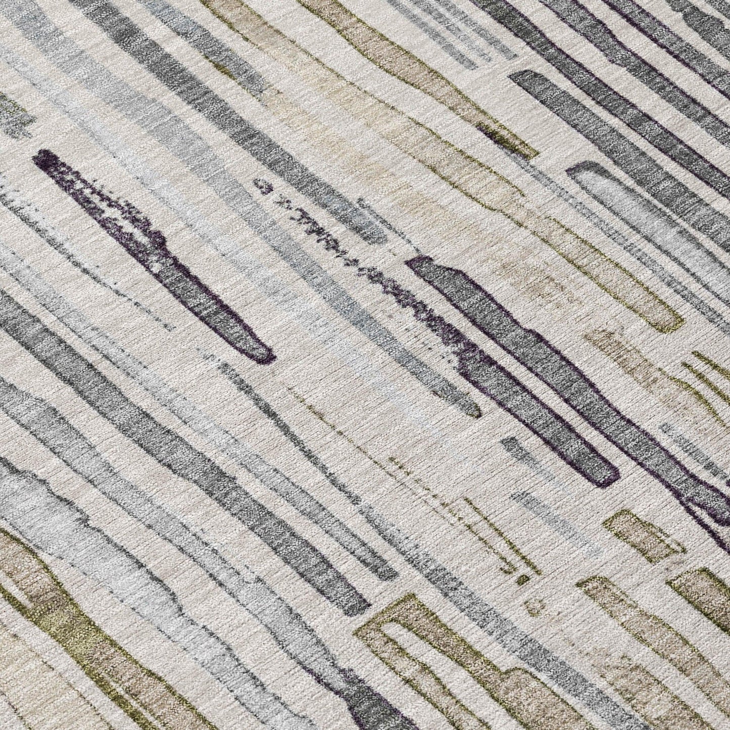 Caelira Brown Washable Indoor - Outdoor Rug - LOOMLAN - LOOMLAN Rugs - Outdoor Rugs