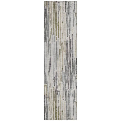 Caelira Brown Washable Indoor - Outdoor Rug - LOOMLAN - LOOMLAN Rugs - Outdoor Rugs