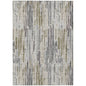 Caelira Brown Washable Indoor - Outdoor Rug - LOOMLAN - LOOMLAN Rugs - Outdoor Rugs