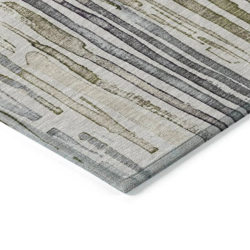 Caelira Brown Washable Indoor - Outdoor Rug - LOOMLAN - LOOMLAN Rugs - Outdoor Rugs