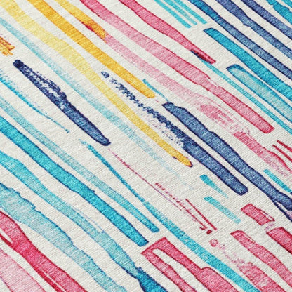 Caelira Ivory Washable Indoor - Outdoor Rug - LOOMLAN - LOOMLAN Rugs - Outdoor Rugs