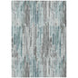 Caelira Teal Washable Indoor - Outdoor Rug - LOOMLAN - LOOMLAN Rugs - Outdoor Rugs