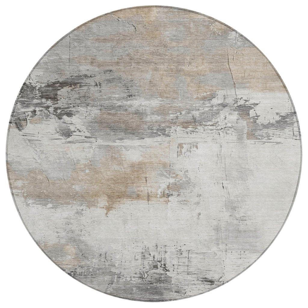 Caelius Ivory Washable Indoor - Outdoor Rug - LOOMLAN - LOOMLAN Rugs - Outdoor Rugs