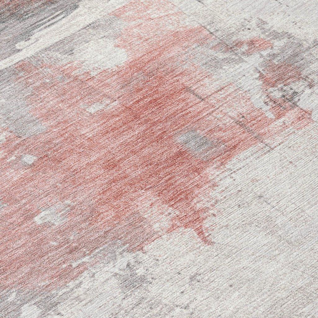 Caelius Orange Washable Indoor - Outdoor Rug - LOOMLAN - LOOMLAN Rugs - Outdoor Rugs