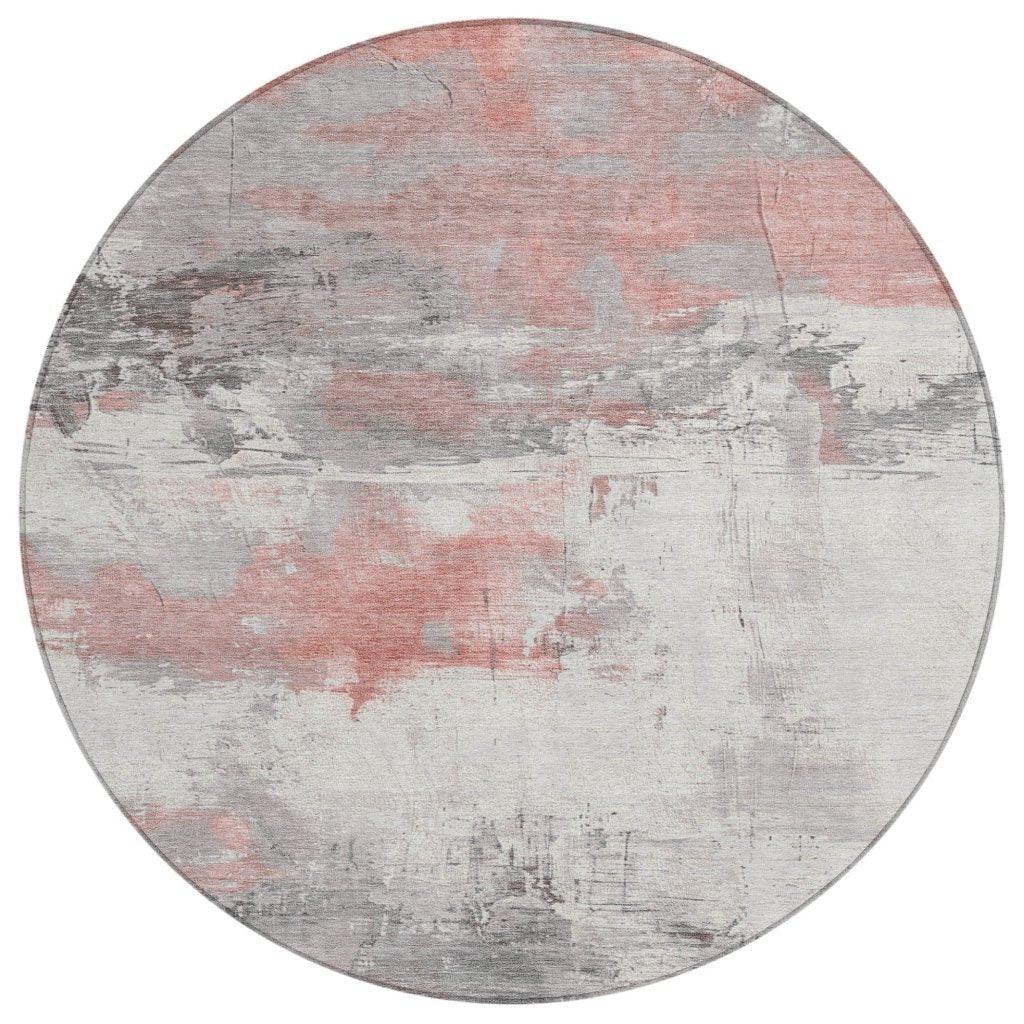 Caelius Orange Washable Indoor - Outdoor Rug - LOOMLAN - LOOMLAN Rugs - Outdoor Rugs