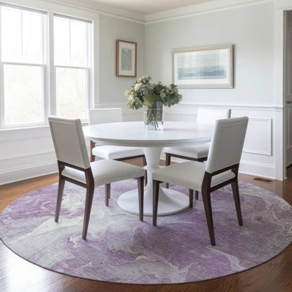 Caelor Purple Washable Indoor - Outdoor Rug - LOOMLAN - LOOMLAN Rugs - Outdoor Rugs