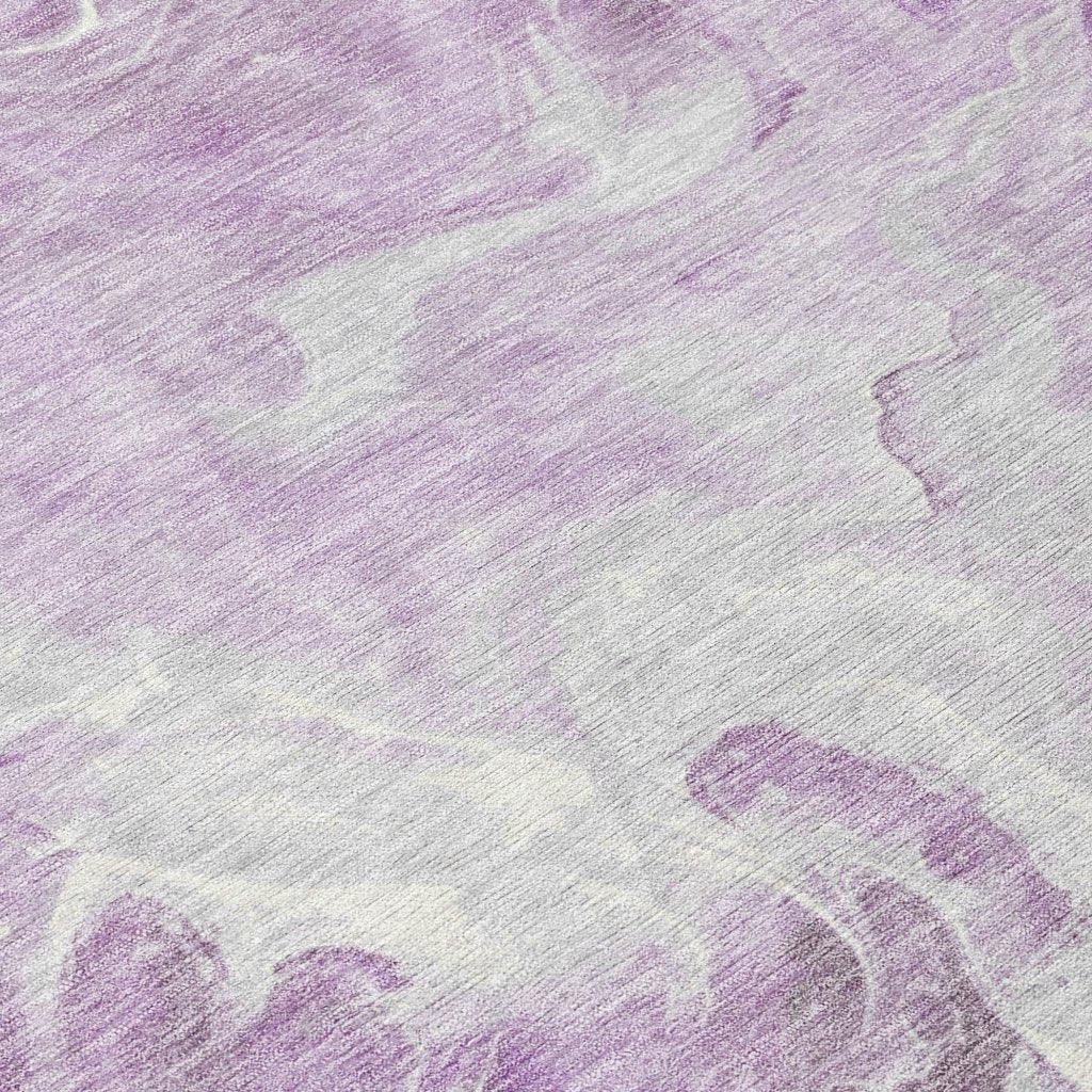 Caelor Purple Washable Indoor - Outdoor Rug - LOOMLAN - LOOMLAN Rugs - Outdoor Rugs