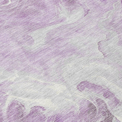 Caelor Purple Washable Indoor - Outdoor Rug - LOOMLAN - LOOMLAN Rugs - Outdoor Rugs