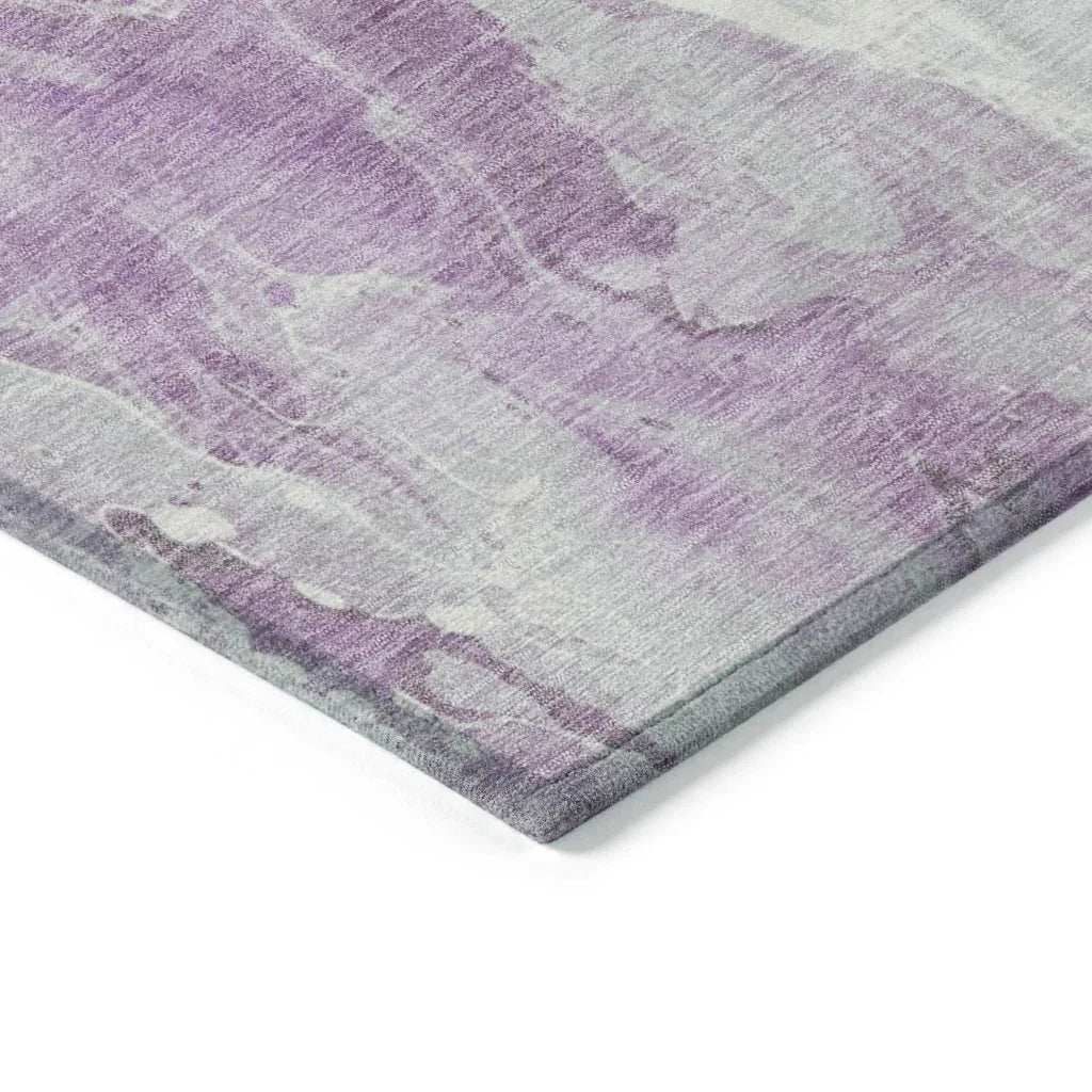 Caelor Purple Washable Indoor - Outdoor Rug - LOOMLAN - LOOMLAN Rugs - Outdoor Rugs