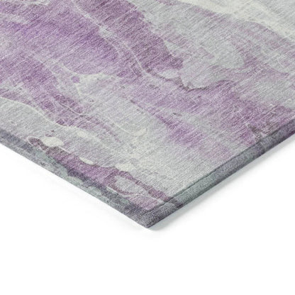 Caelor Purple Washable Indoor - Outdoor Rug - LOOMLAN - LOOMLAN Rugs - Outdoor Rugs