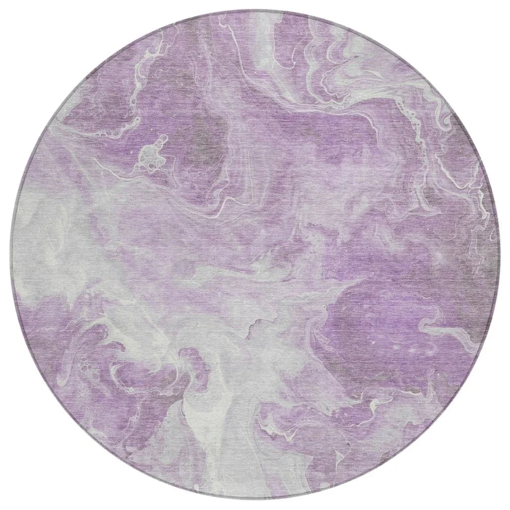 Caelor Purple Washable Indoor - Outdoor Rug - LOOMLAN - LOOMLAN Rugs - Outdoor Rugs