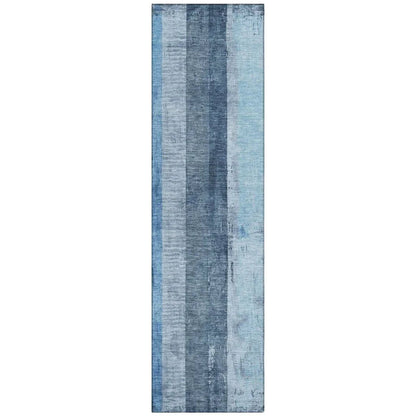 Caelyn Blue Washable Indoor - Outdoor Rug - LOOMLAN - LOOMLAN Rugs - Outdoor Rugs