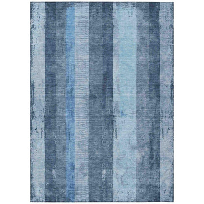 Caelyn Blue Washable Indoor - Outdoor Rug - LOOMLAN - LOOMLAN Rugs - Outdoor Rugs