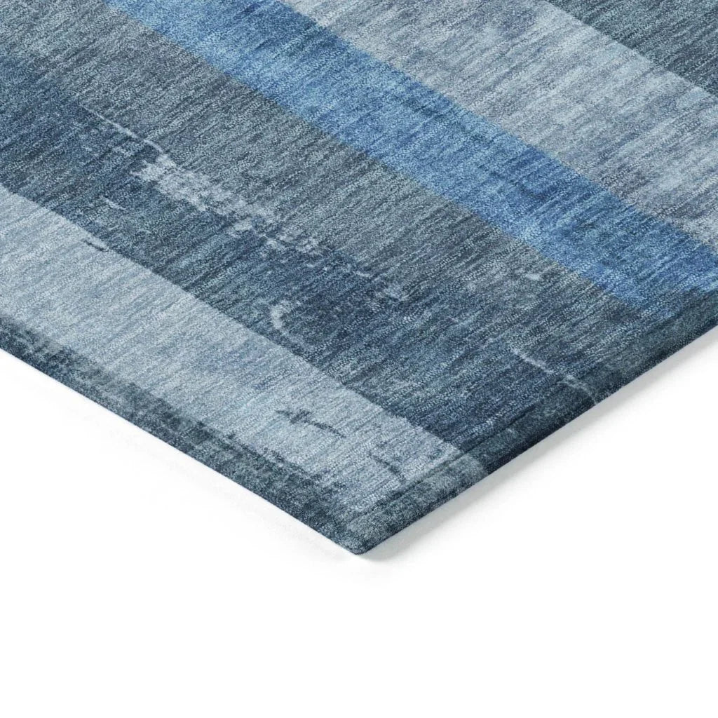Caelyn Blue Washable Indoor - Outdoor Rug - LOOMLAN - LOOMLAN Rugs - Outdoor Rugs