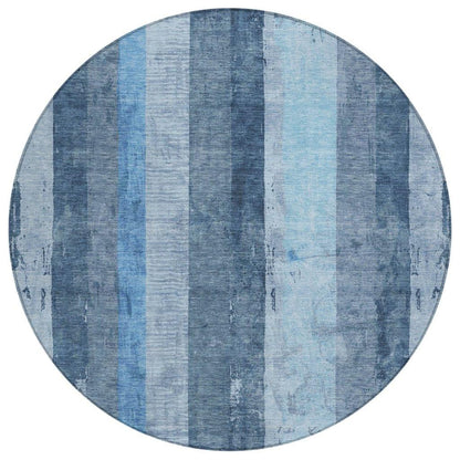 Caelyn Blue Washable Indoor - Outdoor Rug - LOOMLAN - LOOMLAN Rugs - Outdoor Rugs