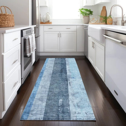 Caelyn Blue Washable Indoor - Outdoor Rug - LOOMLAN - LOOMLAN Rugs - Outdoor Rugs