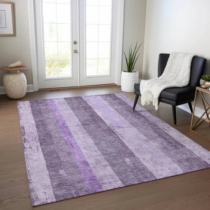 Caelyn Purple Washable Indoor - Outdoor Rug - LOOMLAN - LOOMLAN Rugs - Outdoor Rugs